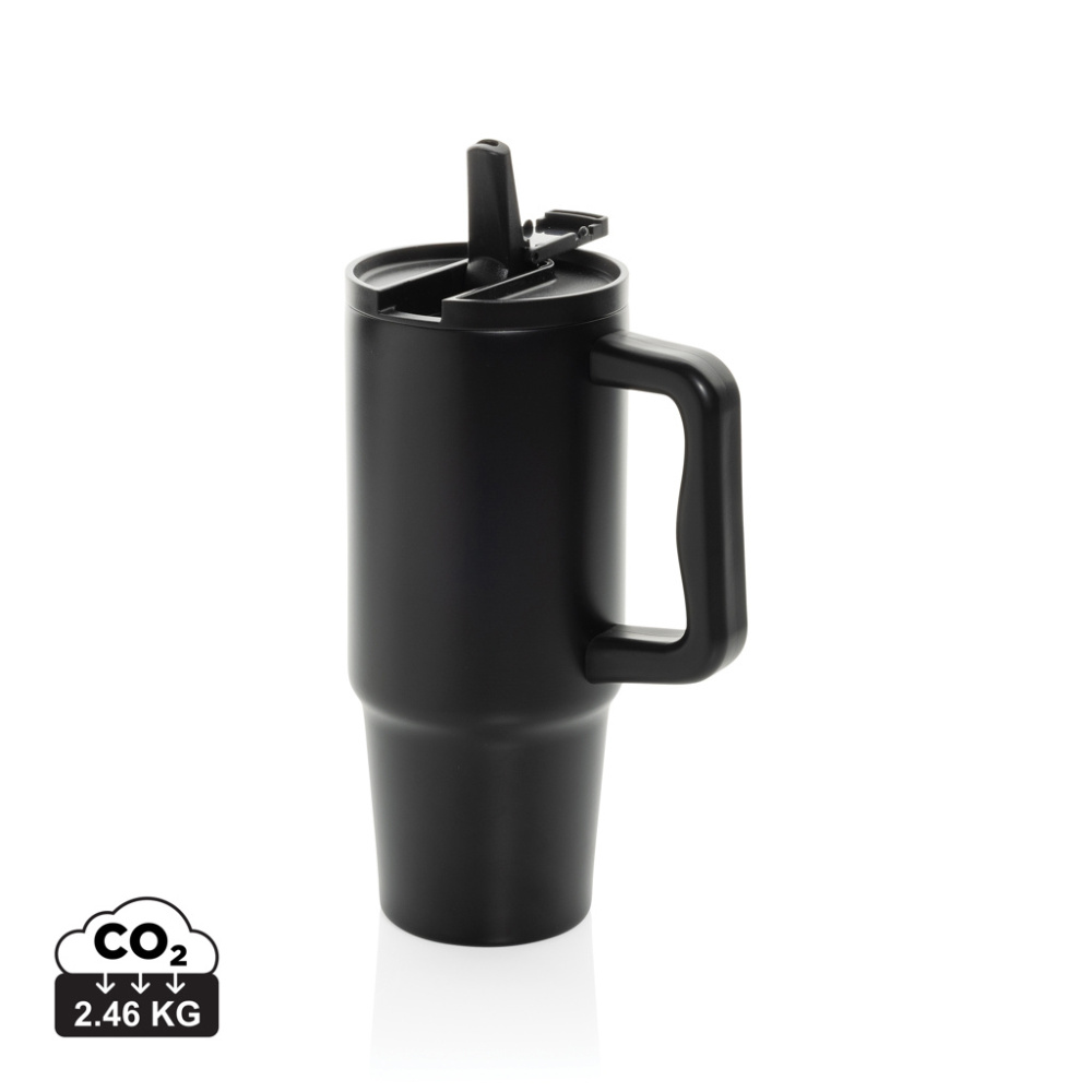 Logo trade promotional gifts image of: Embrace Leakproof RCS recycled stainless steel tumbler 900ml