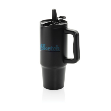 Logotrade promotional merchandise picture of: Embrace Leakproof RCS recycled stainless steel tumbler 900ml