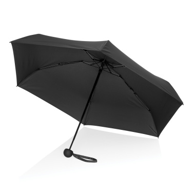 Logotrade business gift image of: 19.5" Aware™ RPET super mini manual 190T Pongee umbrella