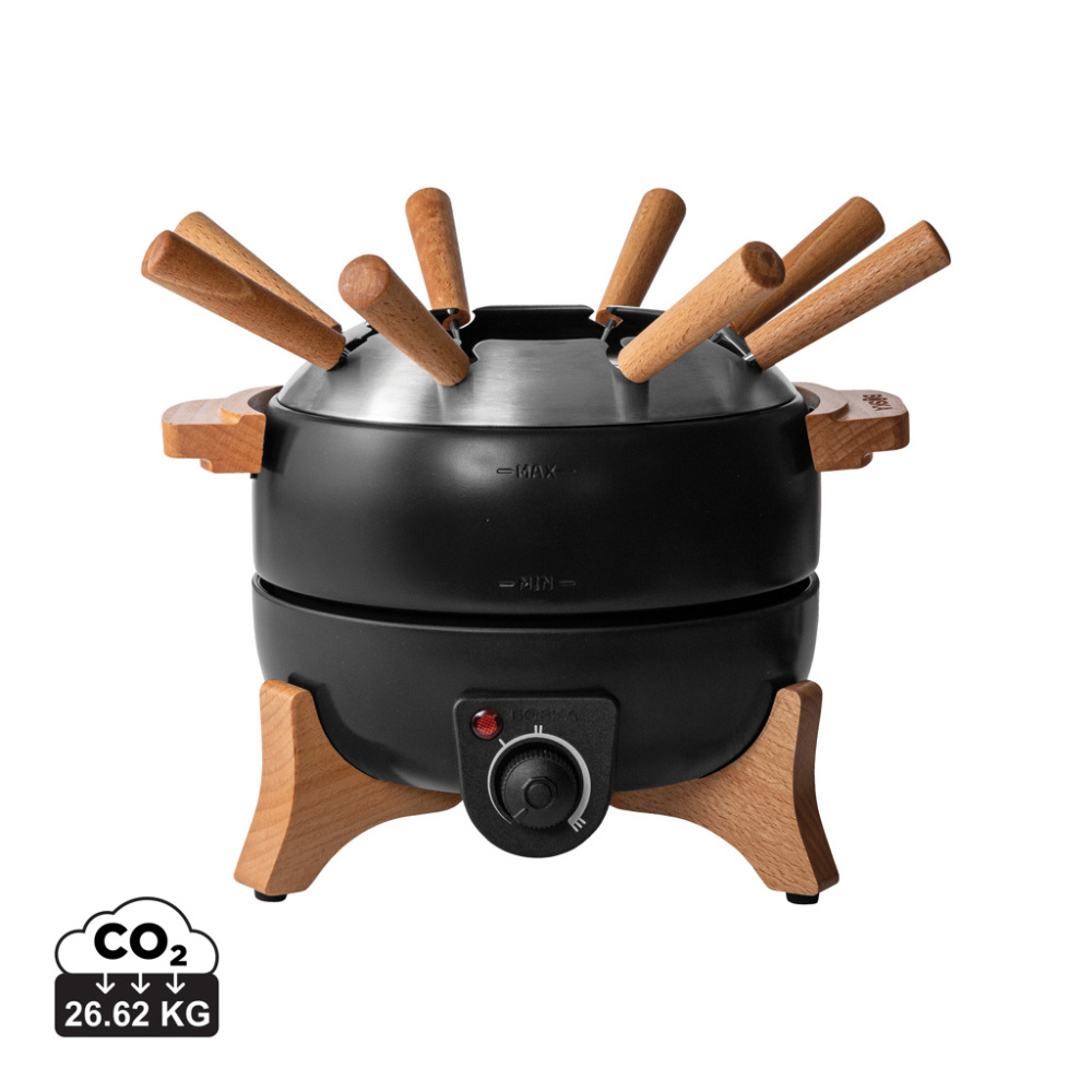 Logo trade promotional product photo of: BOSKA Electric Party Fondue Set - 2.3L (EU Type F)