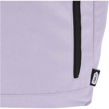 Logo trade corporate gifts image of: Byron 15.6" GRS RPET roll-top backpack 18L