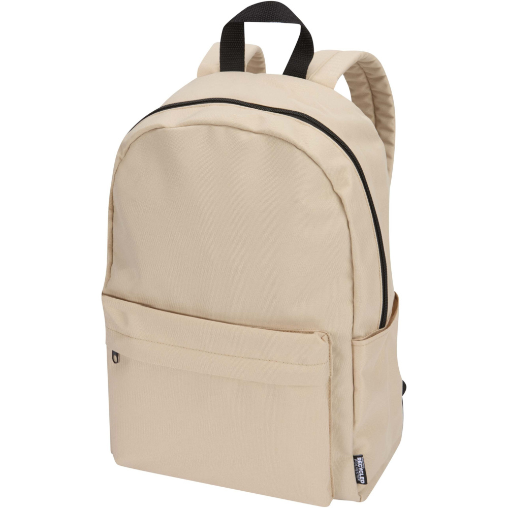 Logotrade advertising products photo of: Byron 14" GRS recycled city laptop backpack 16L