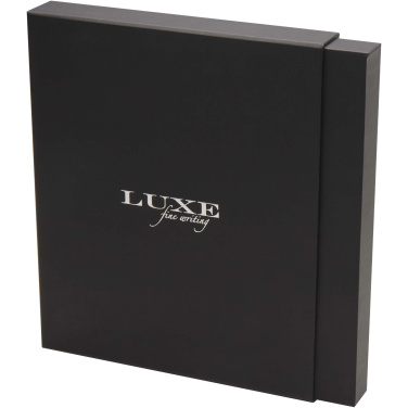 Logo trade advertising products picture of: Legato Elegance A5 hard cover notebook and rollerball pen set
