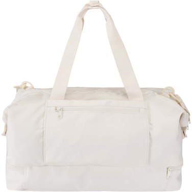 Logo trade corporate gifts image of: Trip Aware™ recycled travel duffel bag 42L
