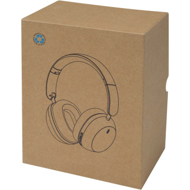Logotrade business gifts photo of: Hoggar recycled plastic over-ear foldeable ANC and ENC headphones