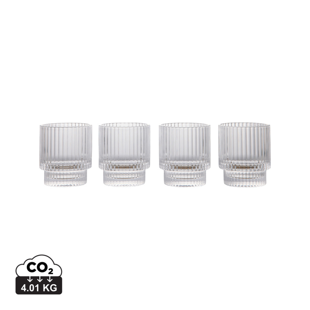 Logo trade business gifts image of: VINGA York tumbler, 4 pcs set