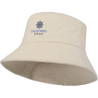 Logo trade promotional merchandise picture of: Howson recycled corduroy sun hat