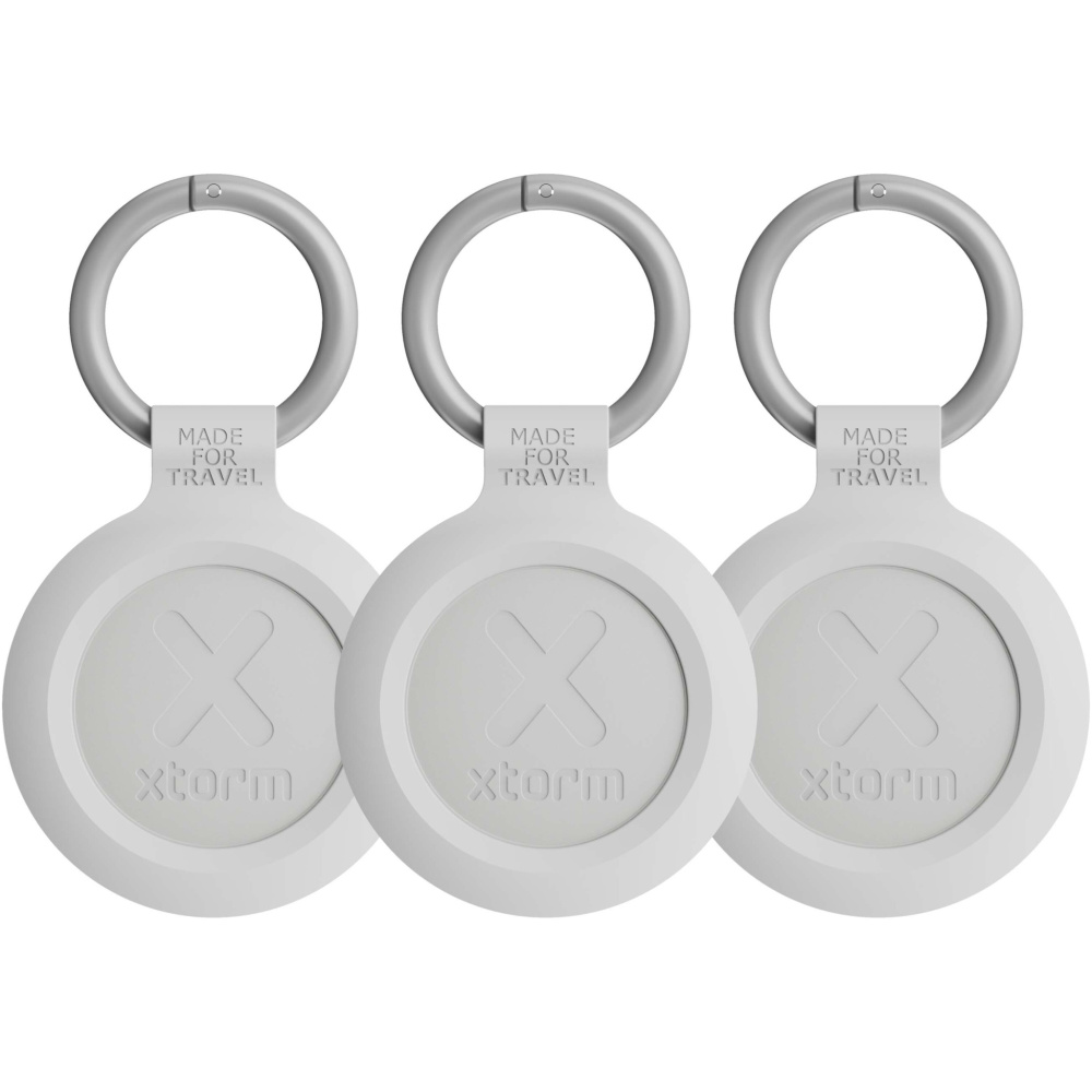 Logo trade promotional product photo of: Xtorm XTAG2A 3-pack water resistant travel tag