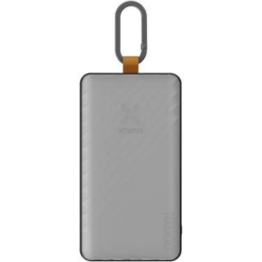 Logo trade promotional giveaways image of: Xtorm XG2S101 Go2 10.000 mAh 15W solar power bank with light