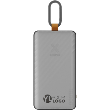 Logo trade promotional items image of: Xtorm XG2S101 Go2 10.000 mAh 15W solar power bank with light
