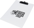 Writing pad with clip, white
