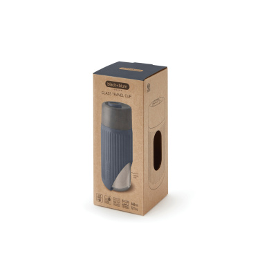 Logotrade corporate gift image of: Black+Blum Glass Travel Cup 340ML