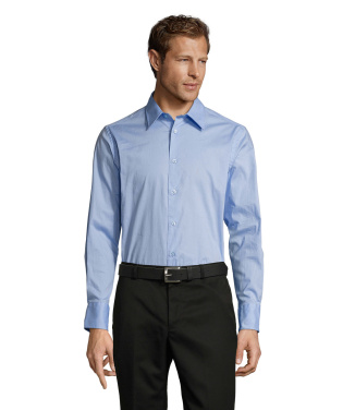 Logo trade business gifts image of: BRIGHTON men shirt 140g
