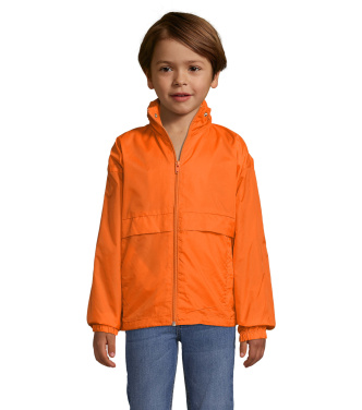 Logotrade promotional product picture of: SURF KIDS WINDBREAKER 210g