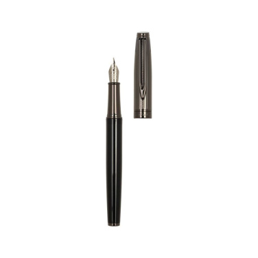 Logo trade promotional merchandise picture of: Writing set rollerball pen and fountain pen ODETTE Pierre Cardin