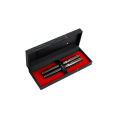 Writing set rollerball pen and fountain pen ODETTE Pierre Cardin, black