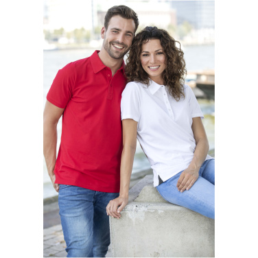 Logo trade advertising products picture of: Markham short sleeve men's stretch polo