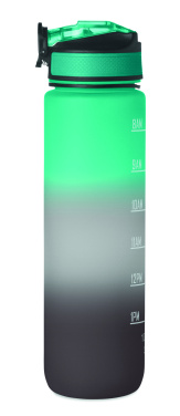Logotrade advertising product image of: Sports water bottle RPET 1L