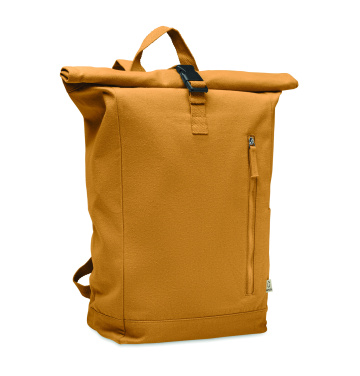 Logo trade promotional giveaways picture of: Roll top backpack 390 gr/m²