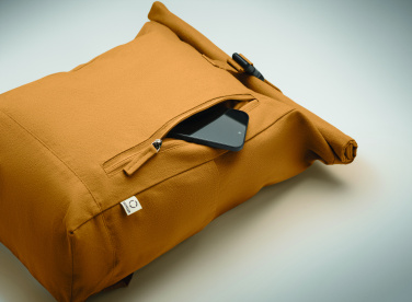 Logo trade promotional gifts image of: Roll top backpack 390 gr/m²