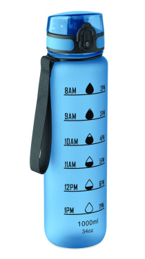 Logo trade advertising product photo of: Sports water bottle RPET 1L