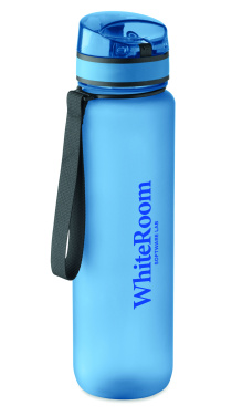 Logo trade advertising product photo of: Sports water bottle RPET 1L