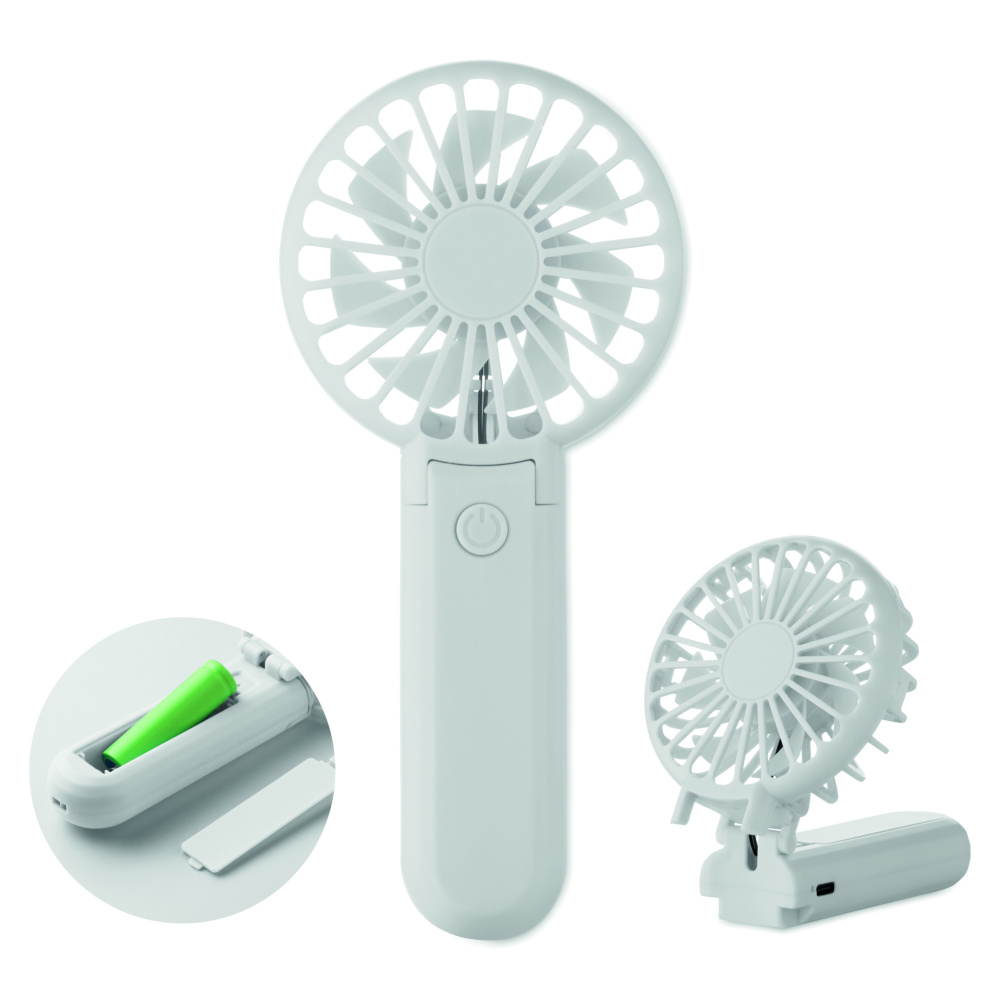 Logo trade advertising products picture of: Portable foldable fan