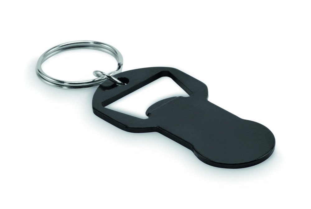 Logo trade promotional items image of: Recycled aluminium bottle opener
