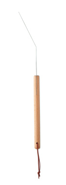 Logo trade business gift photo of: BBQ spatula in beechwood