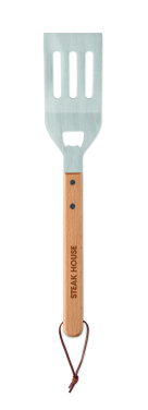 Logo trade promotional items picture of: BBQ spatula in beechwood