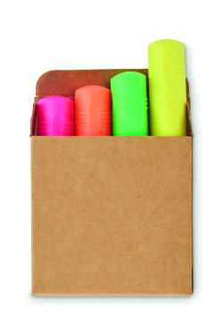 Logotrade promotional gift picture of: Highlighter set