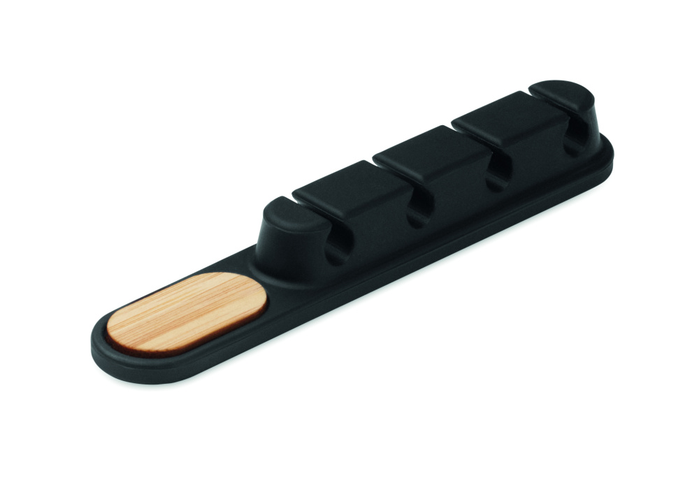 Logo trade promotional giveaway photo of: Silicone cable organiser