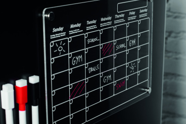 Logo trade advertising product photo of: Magnetic acrylic planner
