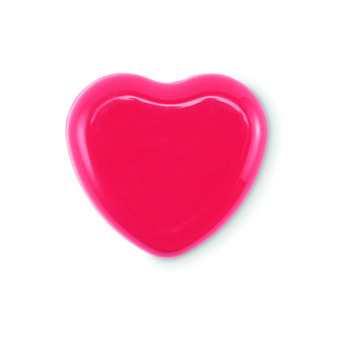 Logotrade promotional gift image of: Heart shape vegan lip balm