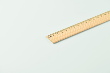 Logo trade promotional item photo of: Wooden ruler 30cm