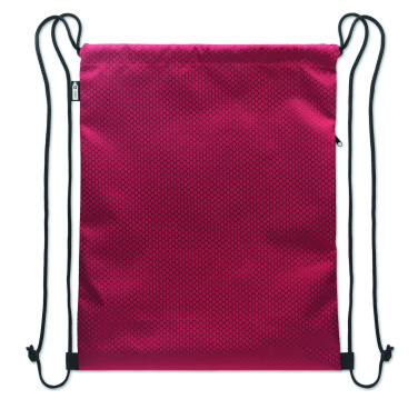Logotrade promotional gift image of: Drawstring bag in 420D RPET