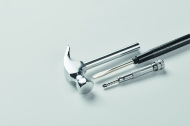 Logo trade business gifts image of: Carbon steel claw hammer