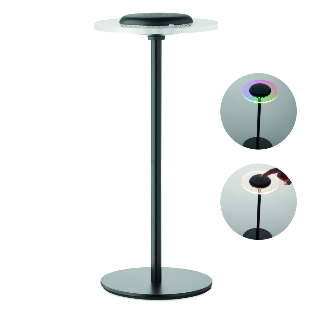 Logotrade promotional giveaway picture of: Rechargeable iron table lamp