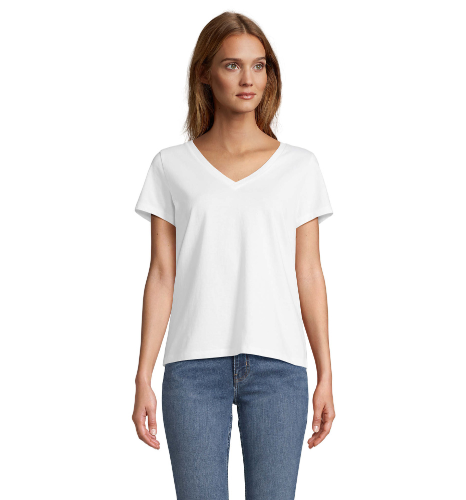 Logotrade promotional item picture of: REGENT V T-SHIRT WOMEN