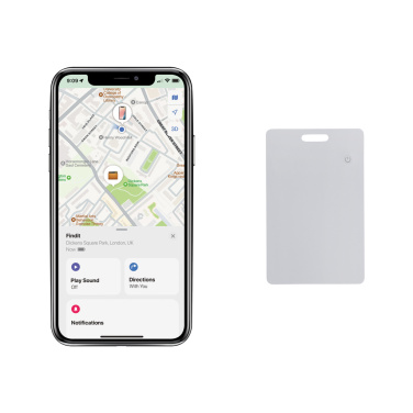 Logo trade promotional gift photo of: Findit Dual RCS rplastic ultra-thin finder card rechargeable