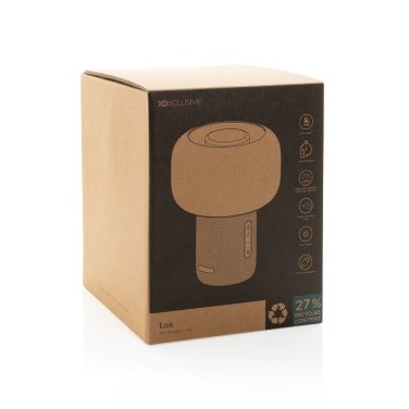Logotrade corporate gifts photo of: Lux RCS recycled plastic 10W speaker lamp