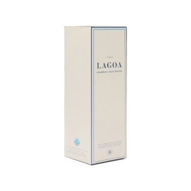 Logo trade promotional giveaway photo of: VINGA Lagoa RCS SS bottle 600 ML