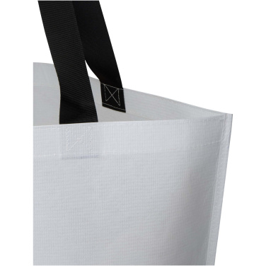 Logo trade promotional gifts picture of: Duo GRS recycled double-laminated oversized tote bag 30L