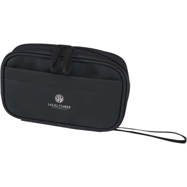 Logotrade promotional giveaway image of: Resi Plus GRS recycled tech pouch 1L