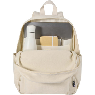 Logotrade promotional merchandise picture of: Recanvas 15.6” GRS recycled city backpack 16L
