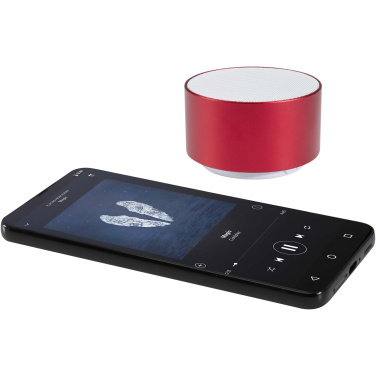 Logo trade corporate gifts picture of: Ankaa 3W recycled aluminium wireless Bluetooth® speaker