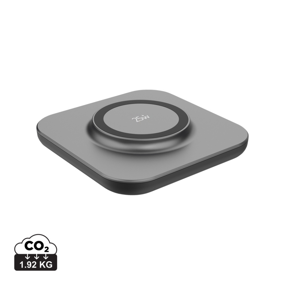 Logotrade business gifts photo of: Quantum ultra-fast 25W magnetic wireless charging pad