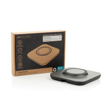 Logotrade promotional items photo of: Quantum ultra-fast 25W magnetic wireless charging pad