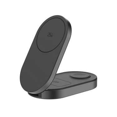 Logo trade advertising products picture of: Quantum ultra-fast 3-in-1 25W Foldable Wireless Charger