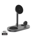 Quantum RCS ultra-fast 25W Magnetic desk wireless Charger, grey
